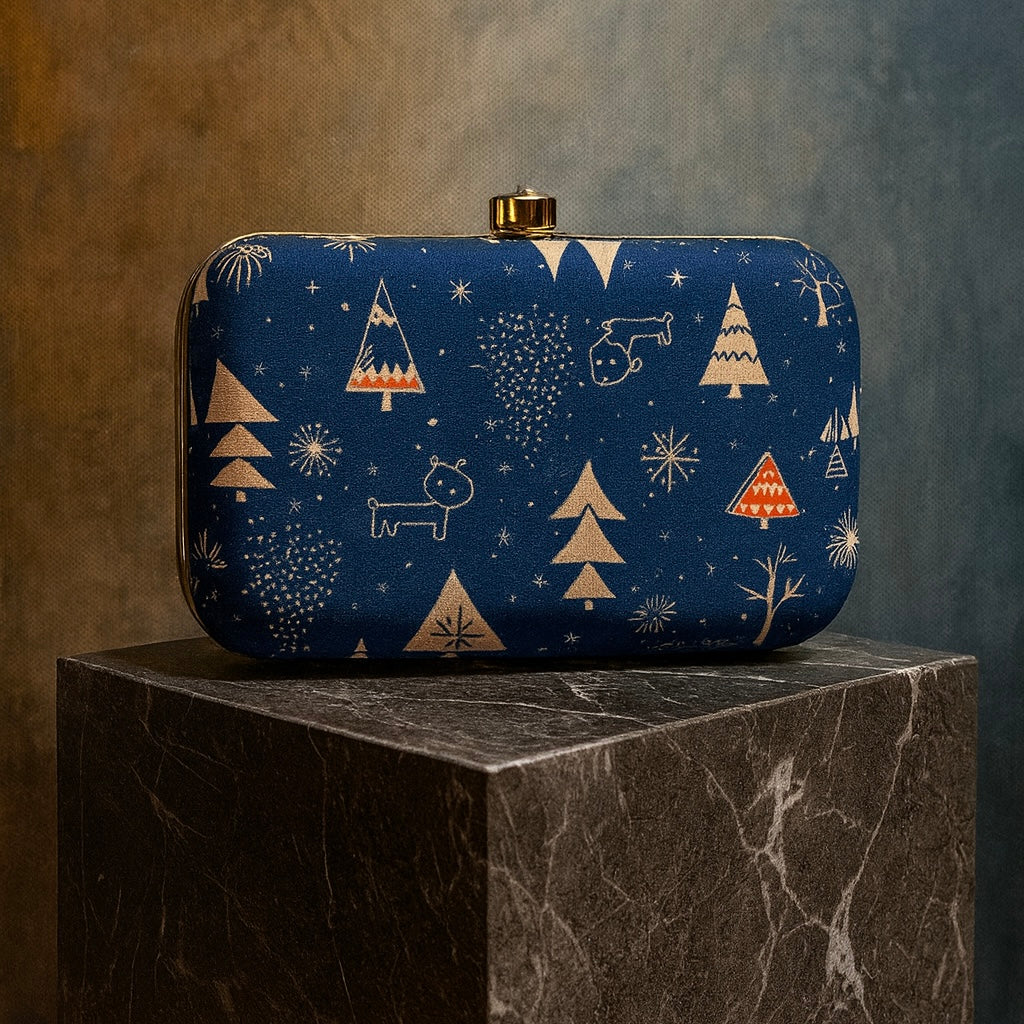 Winter Touch|| Mini Box Clutch & Sling Bag