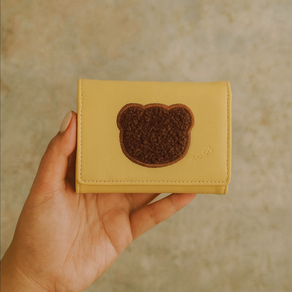 Teddie 3 Fold Wallet