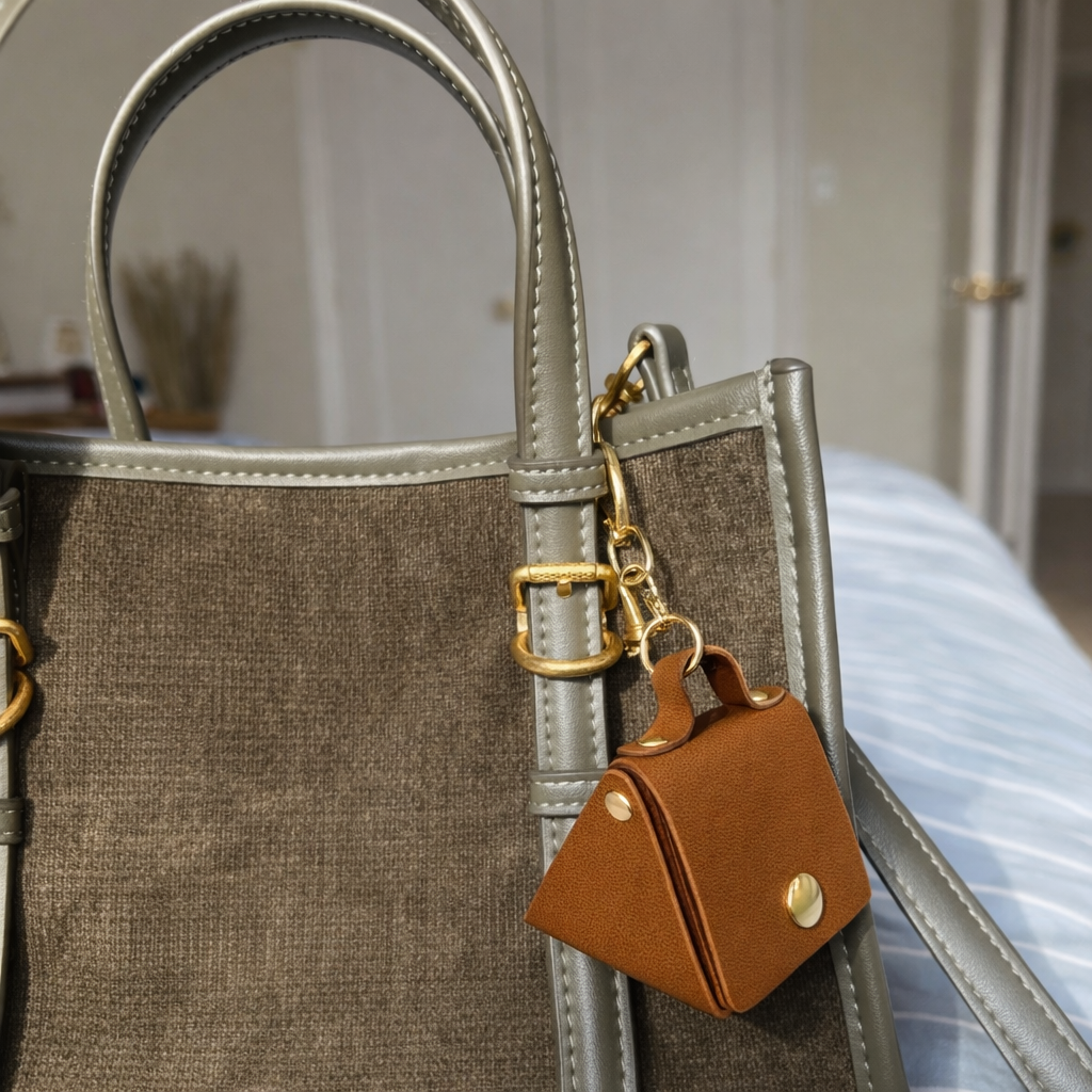 Aesthetic Mini Bag Charm Keyring