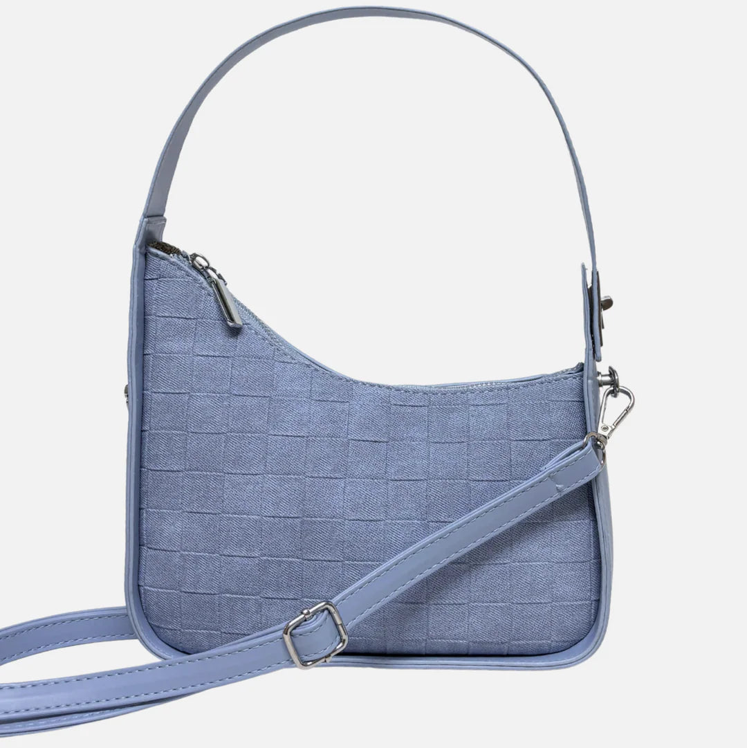 Denim Muse Shoulder Bag with adjustable Sling Belt