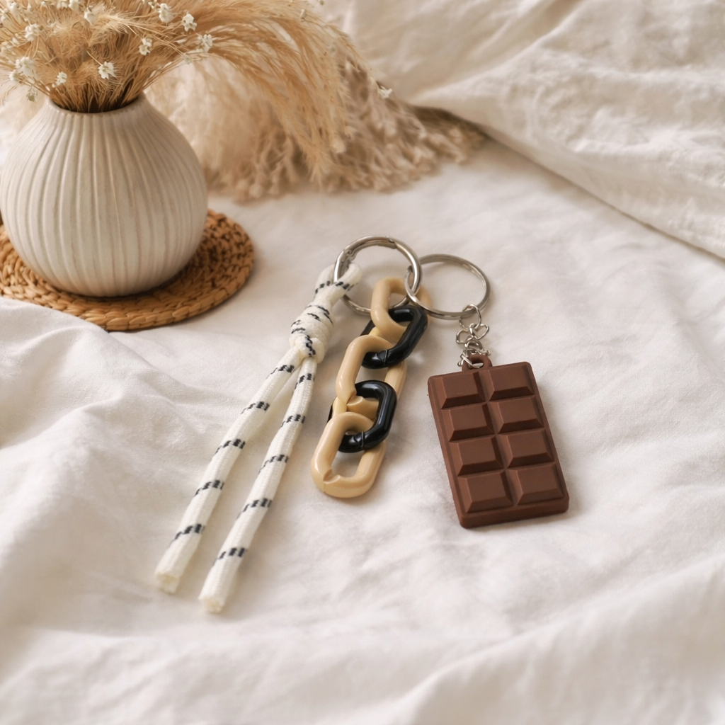 Choco Bag Charm|| Key Chain & Bag Charm