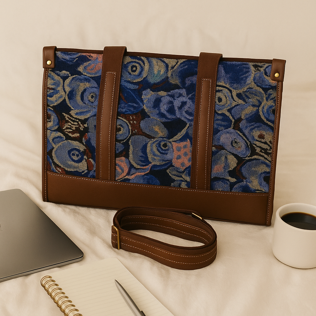 Breezy Bloom Tote||Laptop bag