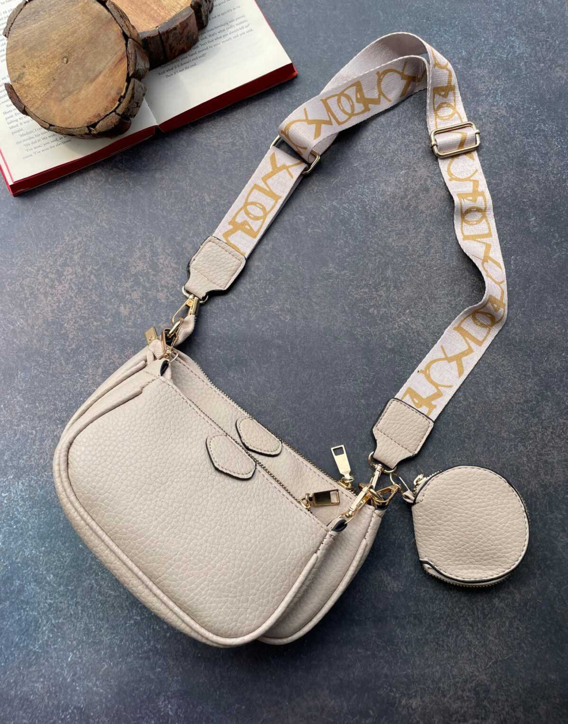 Bold Strap Beauty with BroadBelt, coin pouch