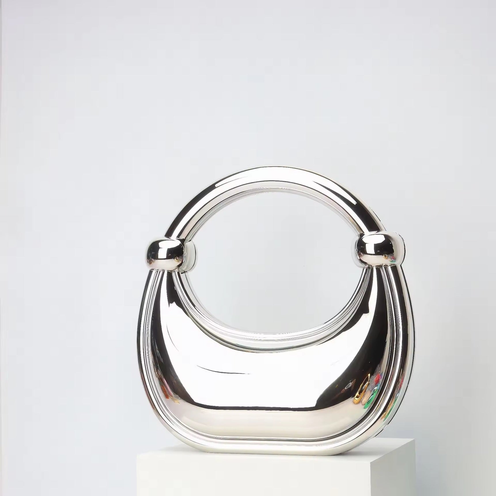 Mini Moonlit Clutch Acrylic Handbag || Mini Sling Bag